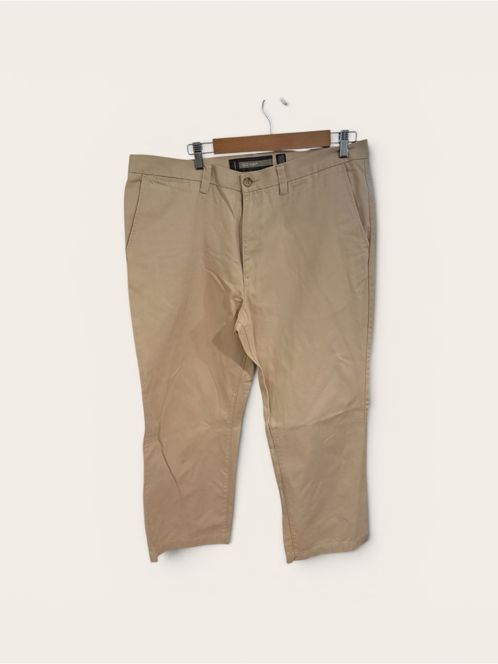 Old Navy 38/30 Men's Khaki Straight Fit Chinos